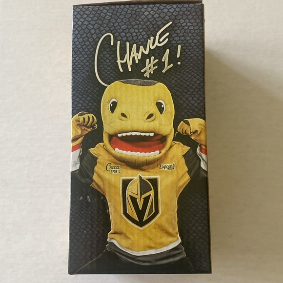 CHANCE Las Vegas Golden Knights Official Team  Bobblehead Mascot NWOT - Picture 6 of 7